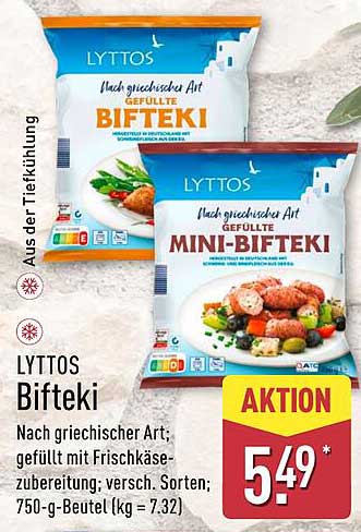 LYTTOS Bifteki - Gefüllte Bifteki nach griechischer Art