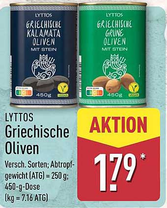 Lyttos Griechische Oliven