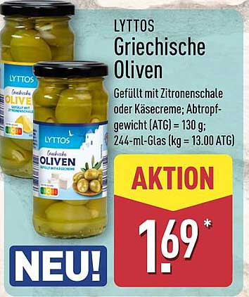 Lyttos Griechische Oliven