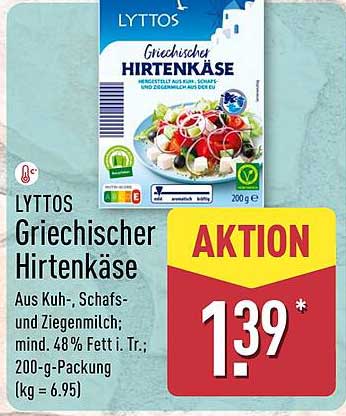 LYTTOS Griechischer Hirtenkäse - 200 g Packung