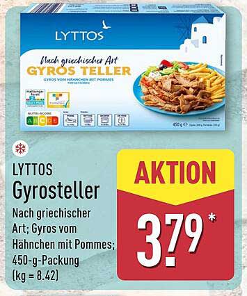LYTTOS Gyrossteller nach griechischer Art