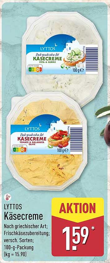 LYTTOS Käsecreme nach griechischer Art