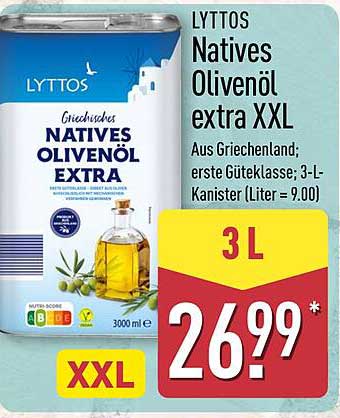 LYTTOS Natives Olivenöl extra XXL 3L
