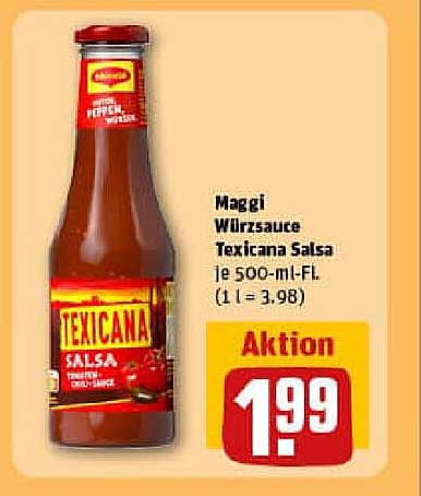 Maggi Würzsauce Texicana Salsa 500-ml-Fl.