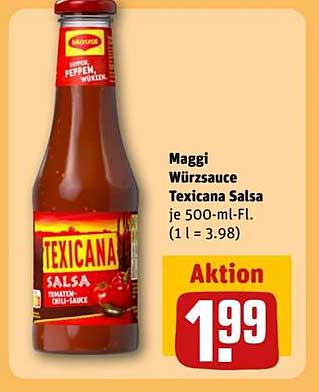 Maggi Würzsauce Texicana Salsa je 500-ml-Fl.
