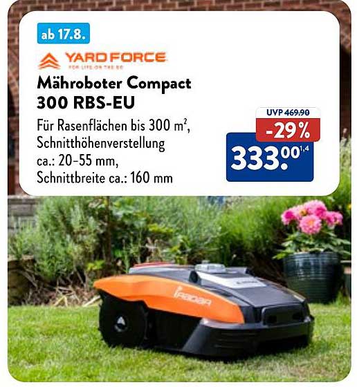 Mähroboter Compact 300 RBS-EU