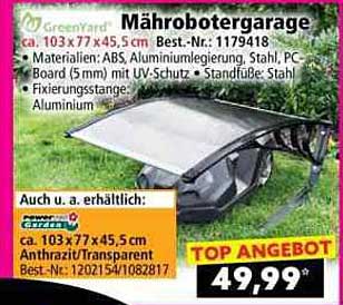 Mährobotergarage