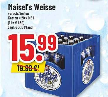 Maisel's Weisse Kasten 20 x 0,5 l