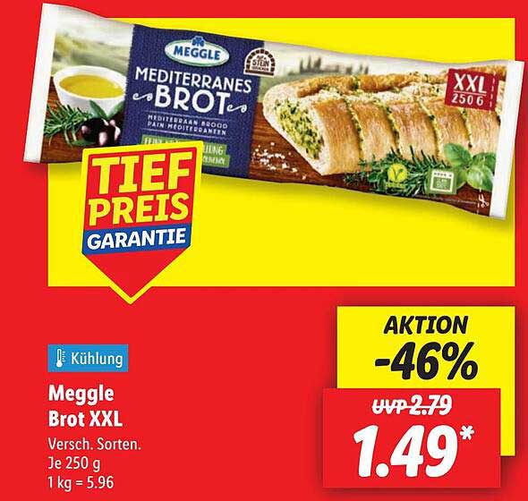 Meggle Brot XXL - Mediterranes Brot