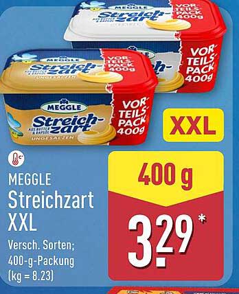 MEGGLE Streichzart XXL 400 g