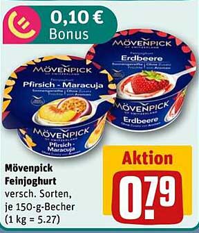 Mövenpick Feinjoghurt 150-g-Becher, verschiedene Sorten
