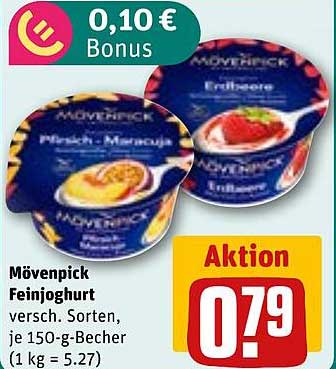 Mövenpick Feinjoghurt - Verschiedene Sorten