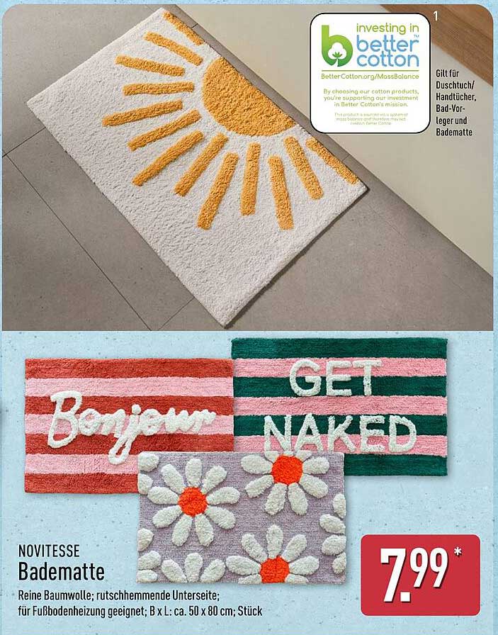 NOVITESSE Badematte