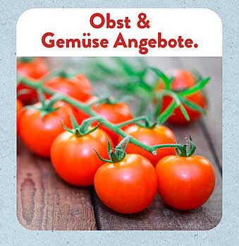 Obst & Gemüse Angebote.