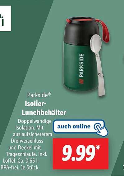 Parkside® Isolier-Lunchbehälter