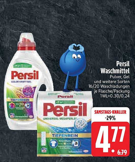 Persil Waschmittel - Pulver, Gel und weitere Sorten 16/20 Waschladungen
