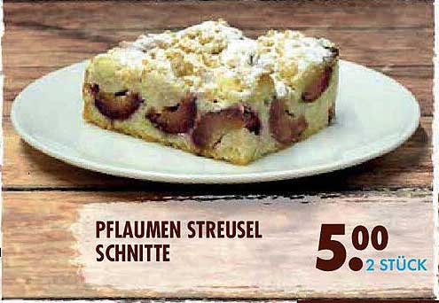 Pflaumen Streusel Schnitte