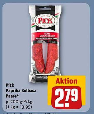 Pick Paprika Kolbasz Paare 200 g