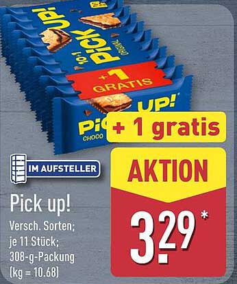 Pick Up! Riegel - 11 Stück + 1 gratis