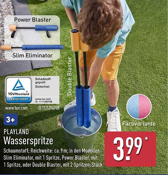 PLAYLAND Wasserspritze