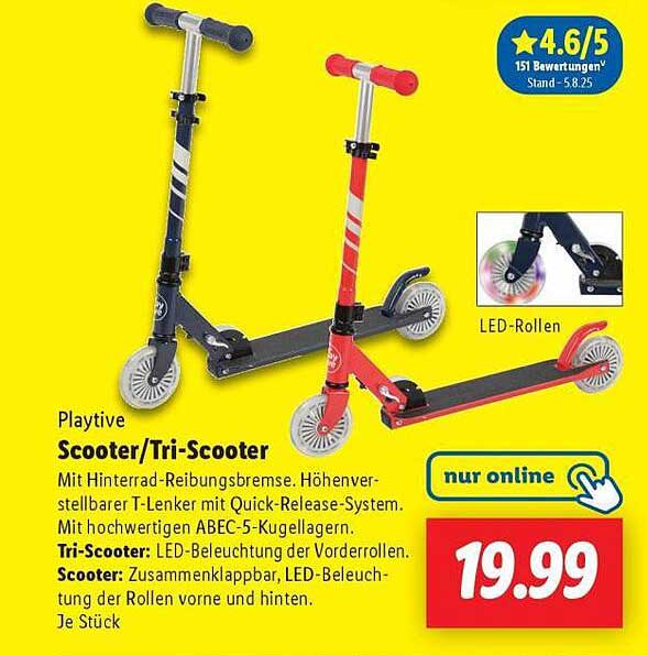 Playtive Scooter/Tri-Scooter