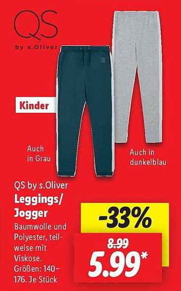 QS by s.Oliver Leggings/Jogger für Kinder - Jetzt zum Sparpreis!