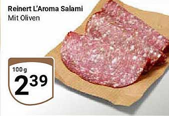 Reinert L'Aroma Salami mit Oliven