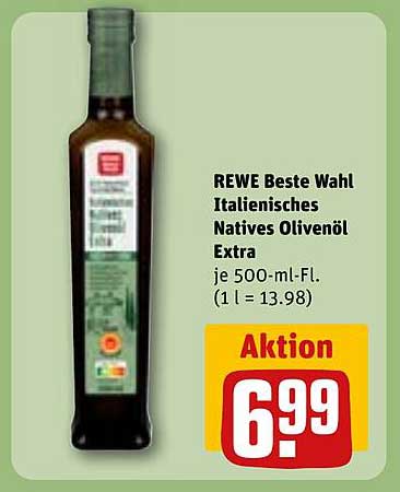 REWE Beste Wahl Italienisches Natives Olivenöl Extra