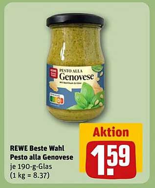 REWE Beste Wahl Pesto alla Genovese