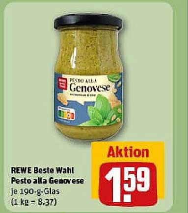 REWE Beste Wahl Pesto alla Genovese