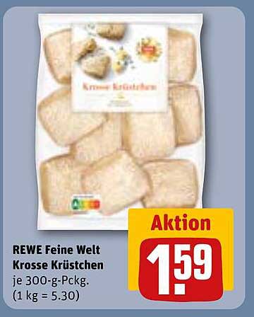 REWE Feine Welt Krosse Krüstchen je 300-g-Pckg.
