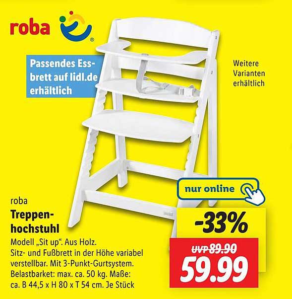 roba Treppenhochstuhl Modell "Sit up"
