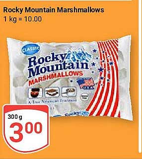 Rocky Mountain Marshmallows 300 g für nur 3,00 €