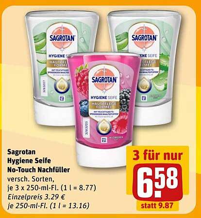 Sagrotan Hygiene Seife No-Touch Nachfüller