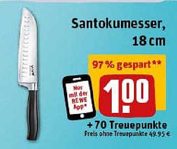Santokumesser, 18 cm