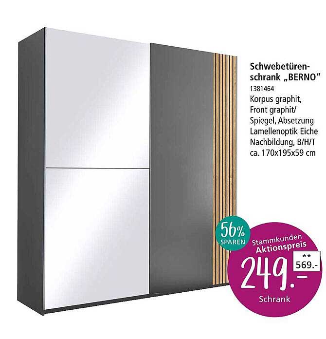 Schwebetüren-schrank „BERNO“