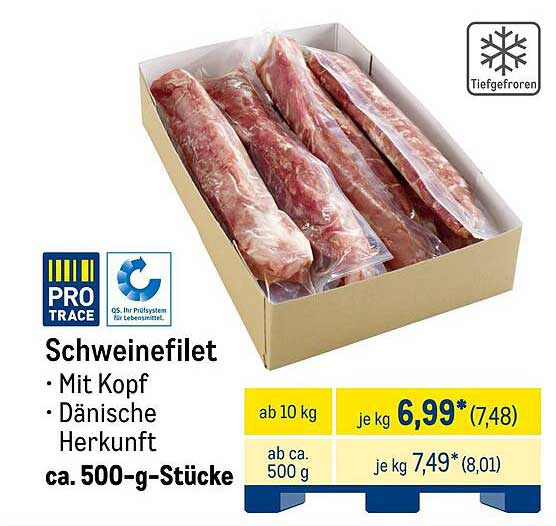 Schweinefilet - Mit Kopf, Dänische Herkunft