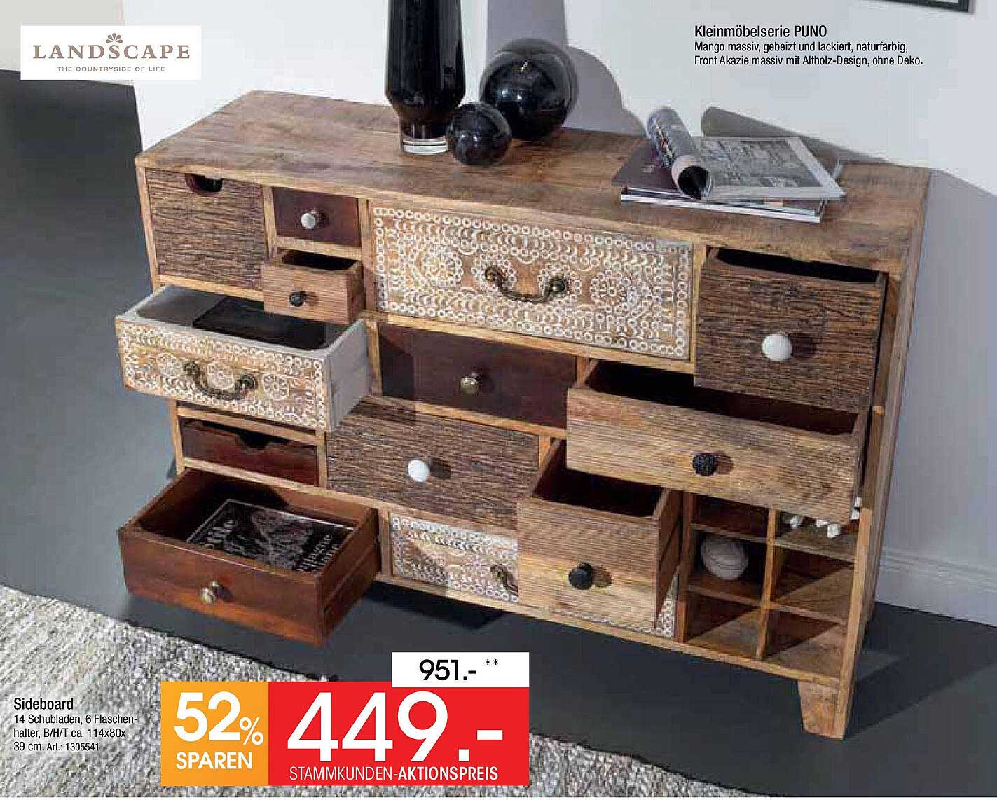 Sideboard PUNO – Das perfekte Möbelstück für jeden Raum