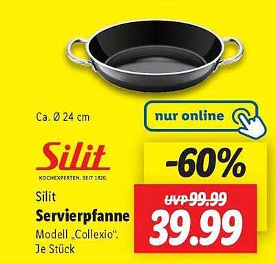Silit Servierpfanne Modell „Collexio“ - Je Stück