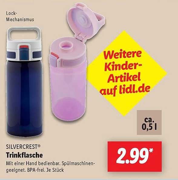 SILVERCREST® Trinkflasche