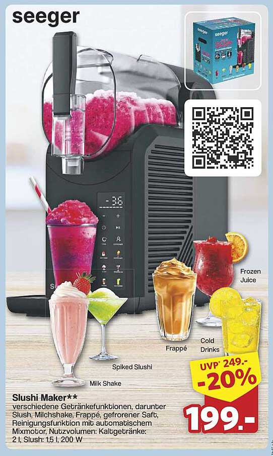 Slushi Maker – Jetzt für nur 199 € statt UVP 249 €