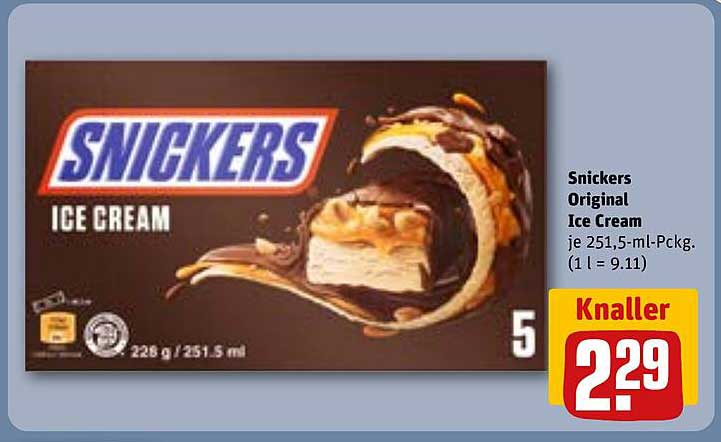 Snickers Original Ice Cream