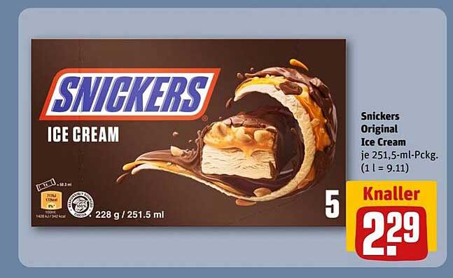 Snickers Original Ice Cream
