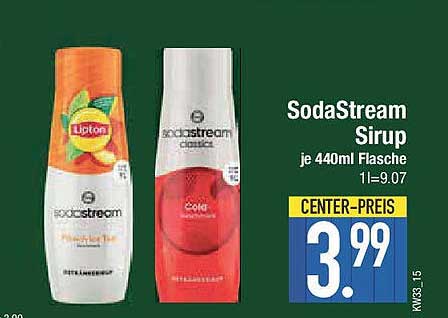 SodaStream Sirup je 440ml Flasche