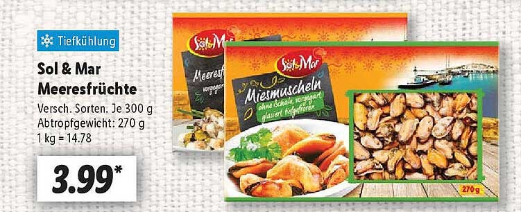 Sol & Mar Meeresfrüchte - 300 g Packung