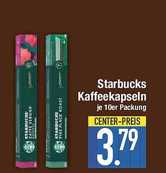Starbucks Kaffeekapseln je 10er Packung