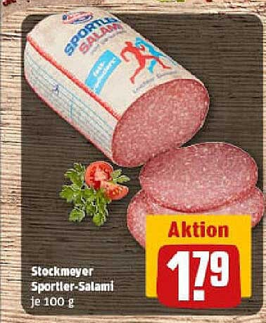 Stockmeyer Sportler-Salami je 100 g