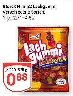Storck Nimm2 Lachgummi Verschiedene Sorten, 1 kg: 2,71–4,58