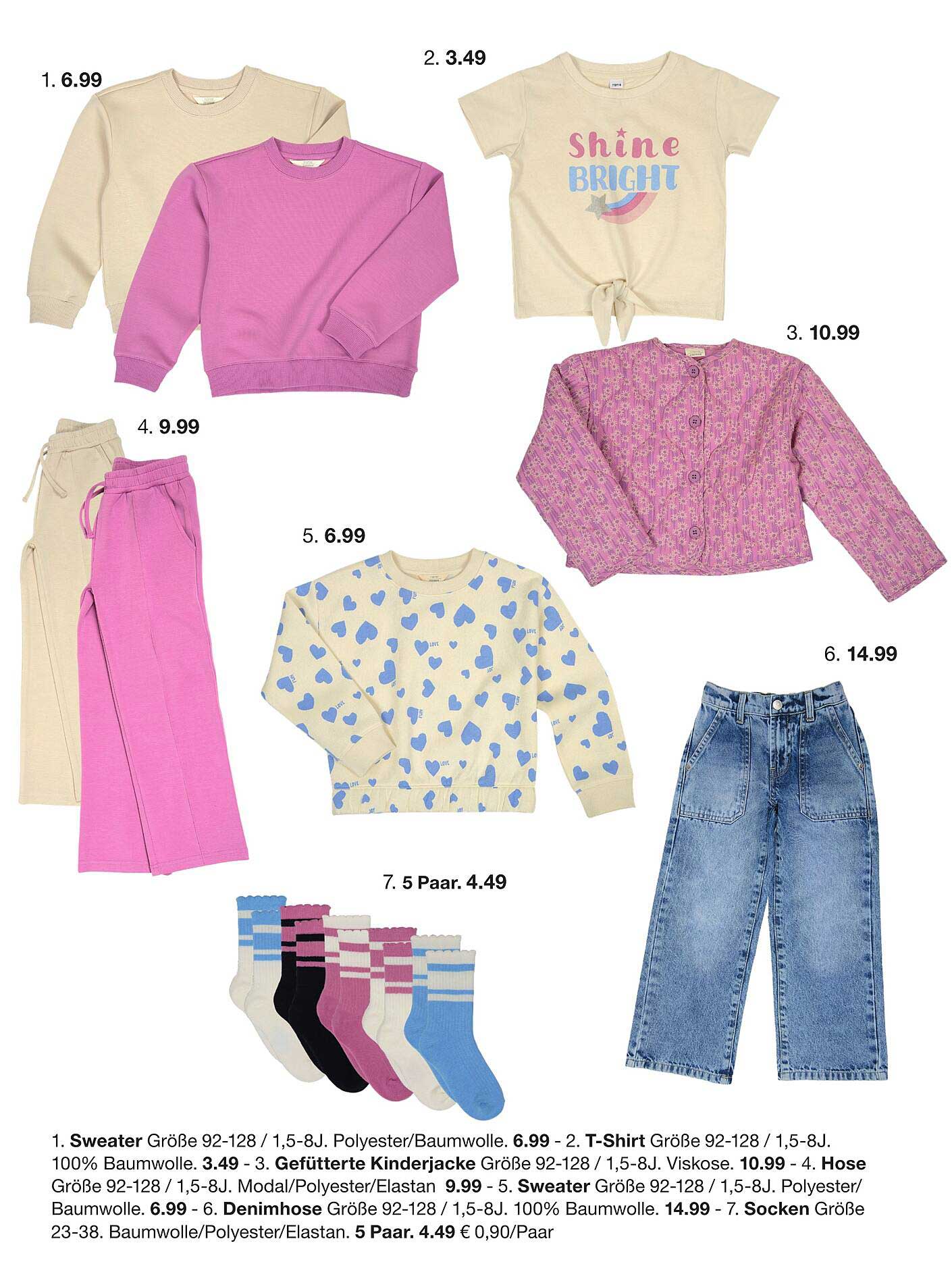 Süße T-Shirts für Kinder - Shine Bright