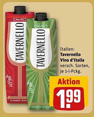 Tavernello Vino d'Italia 1-L-Pckg – Vielfältiger Genussspaß aus Italien